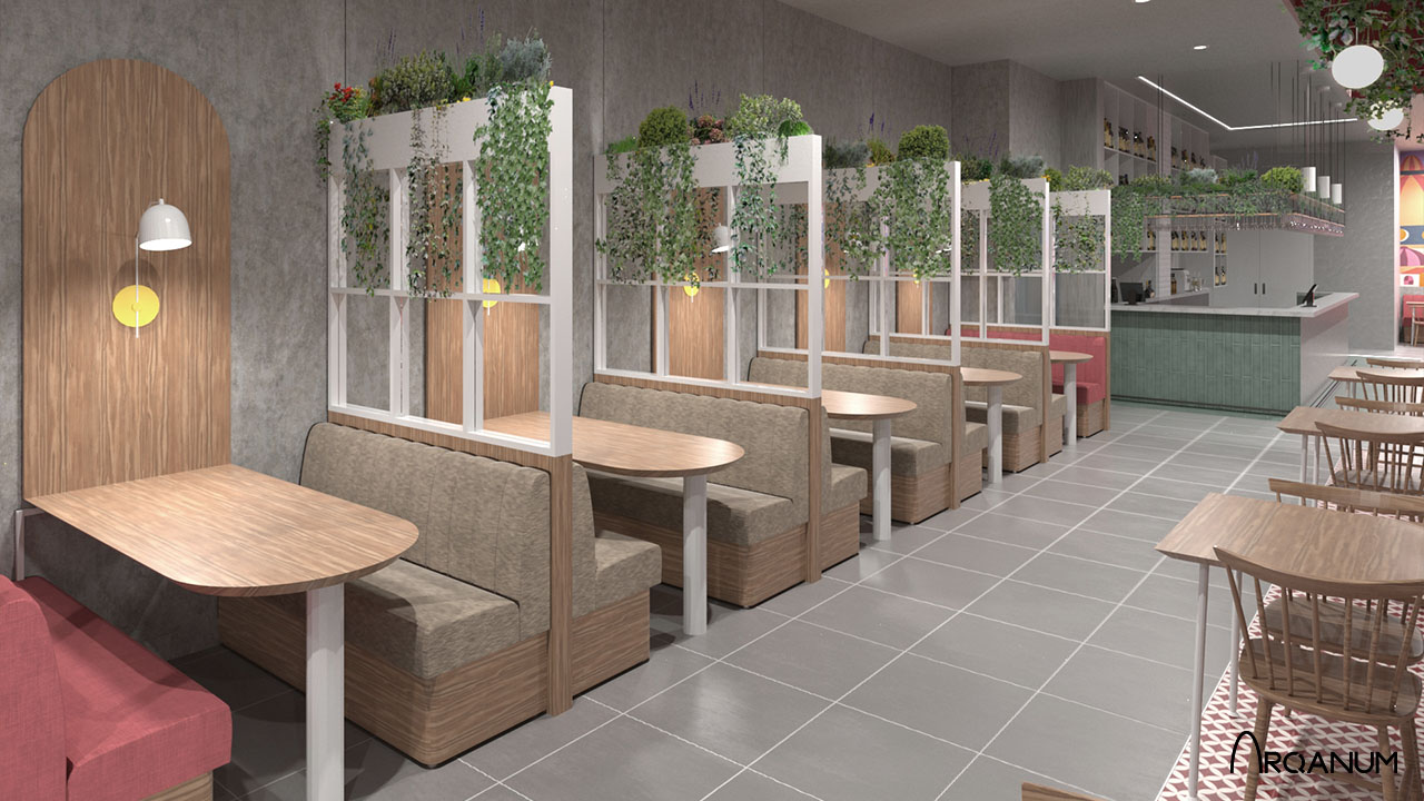 Archies restuarants, canteen
